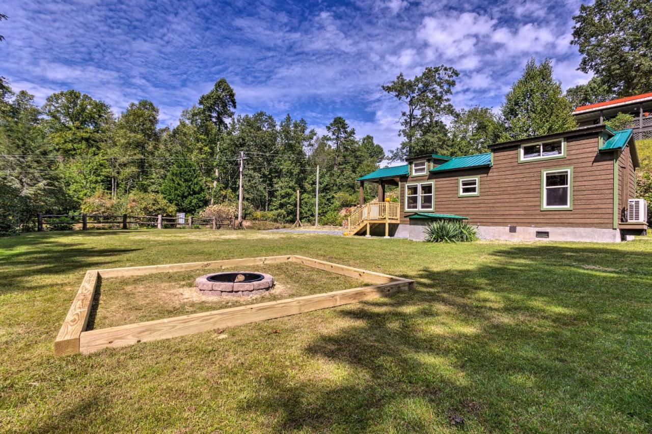 Vila Quaint Mtn Cabin Tiny Living Near Big Adventure Brevard Exteriér fotografie