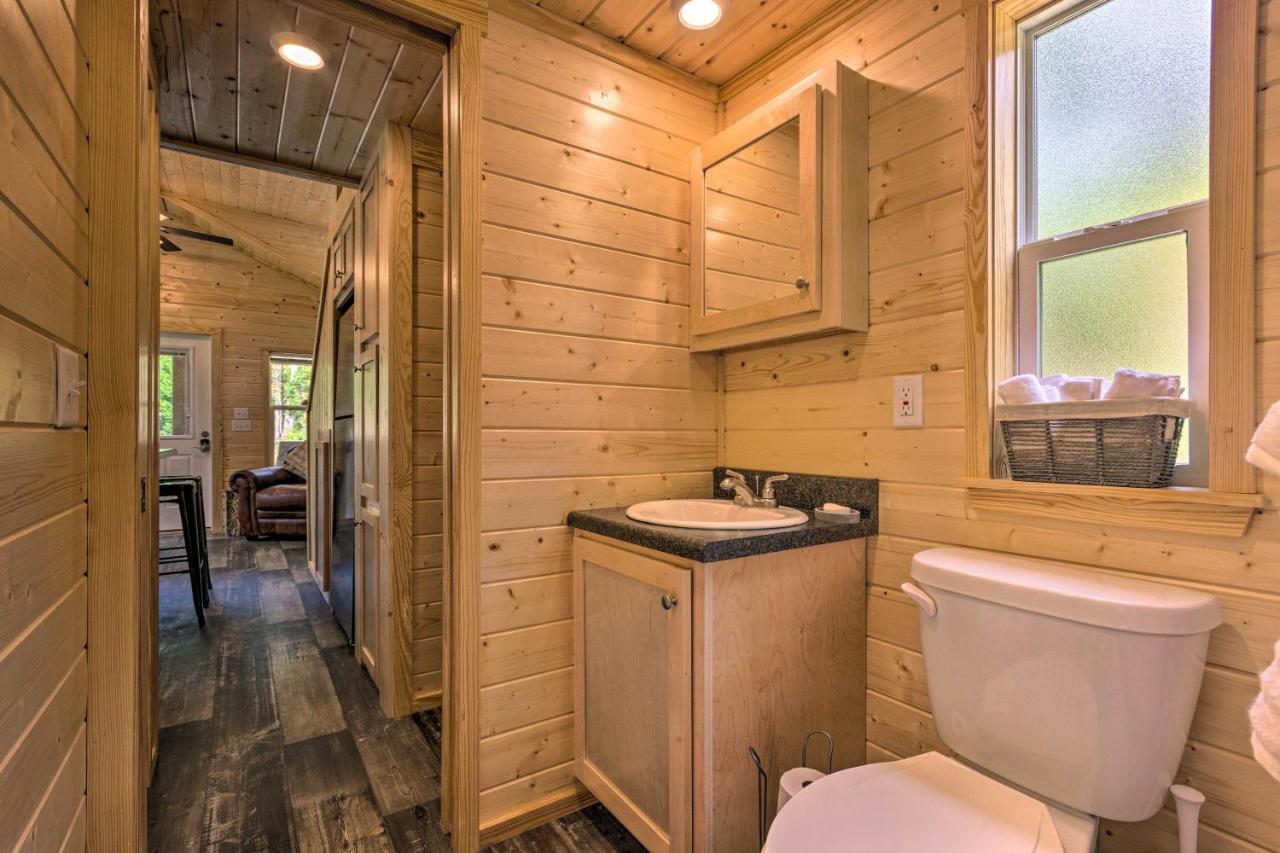 Vila Quaint Mtn Cabin Tiny Living Near Big Adventure Brevard Exteriér fotografie